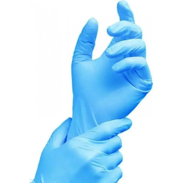 
Wholesale China produced Best Quality blue color Powder Free Medical Nitrile-Gloves 