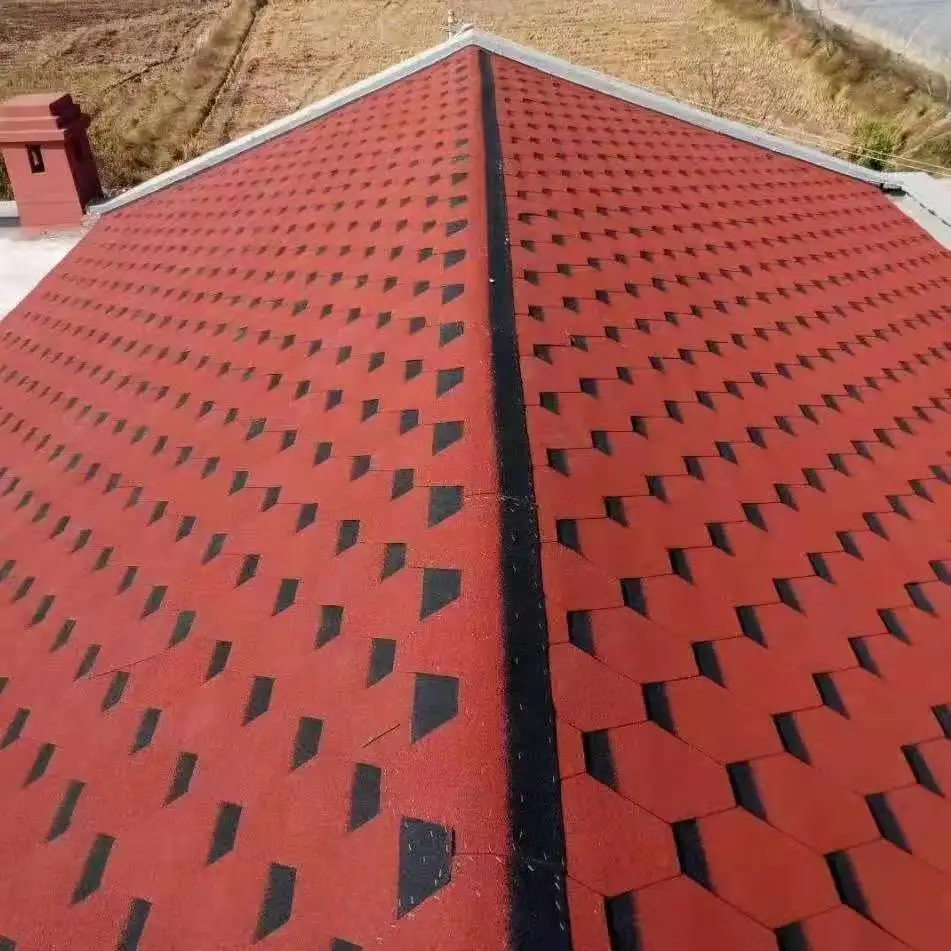 Villa Durable Asphalt Architectural Shingles Roofing waterproofing membrane reinforced with polyester