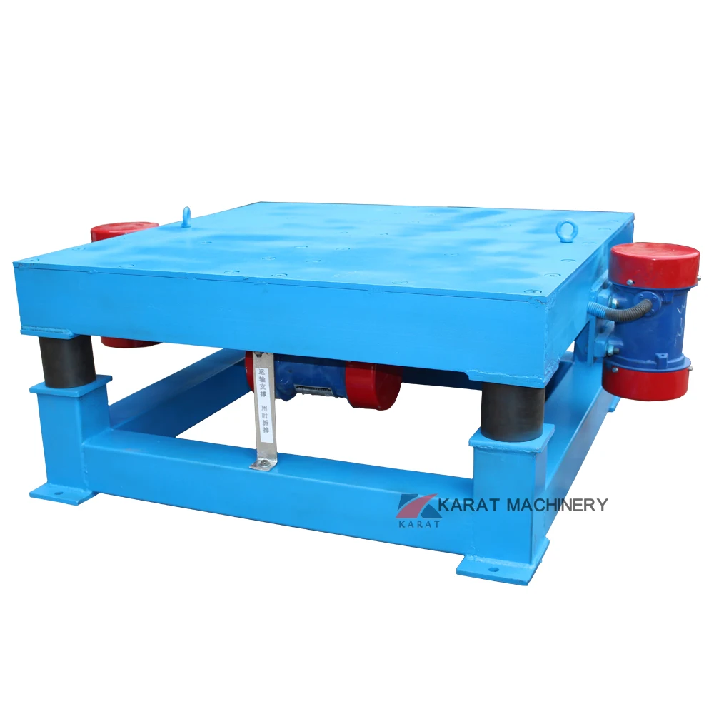 Carbon steel concrete mold vibration table