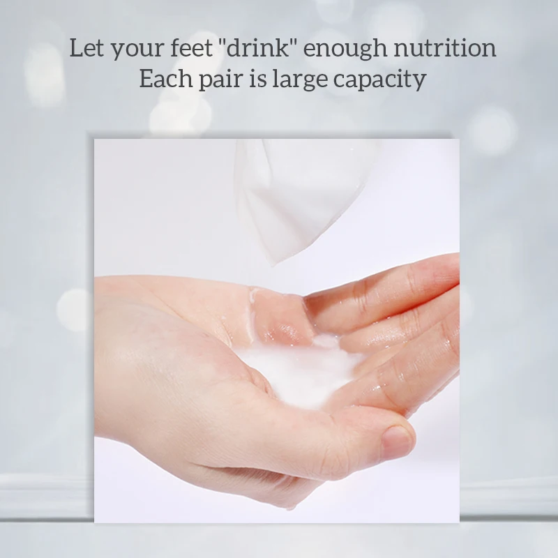 Оптовая продажа, отшелушивающая маска для ног с натуральной органической лавандой от корейской торговой марки