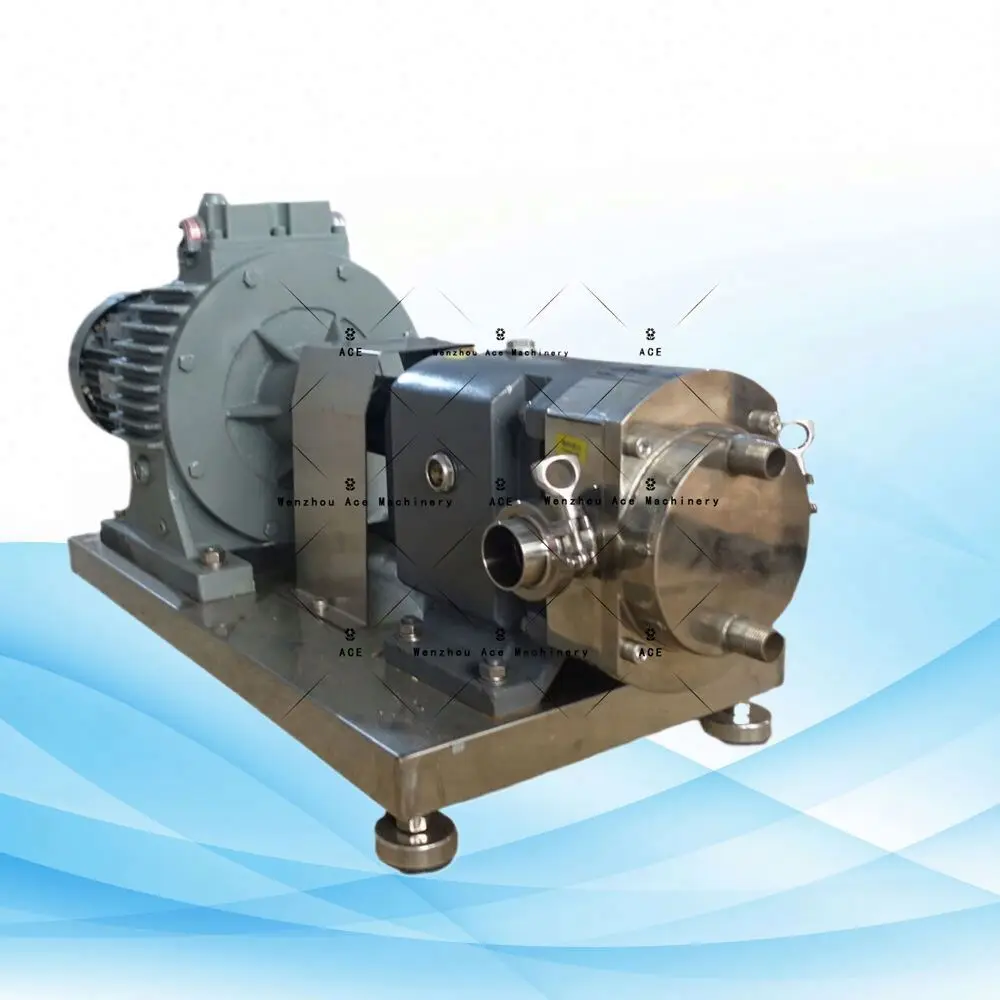 Sanitary Inline Emulsify Mixer Pump High Shear Homogenizer Pump