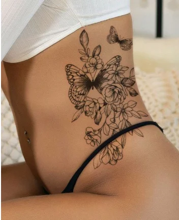 Illustraction imitate real tattoo non-toxin waterproof easy to apply lasting 3  days funny  temporary tattoo