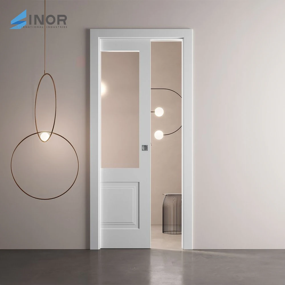 Best Selling Door System Slide Pocket Cabinet Interior Galvanized Steel Frame Hardware Wrench Front Great Price