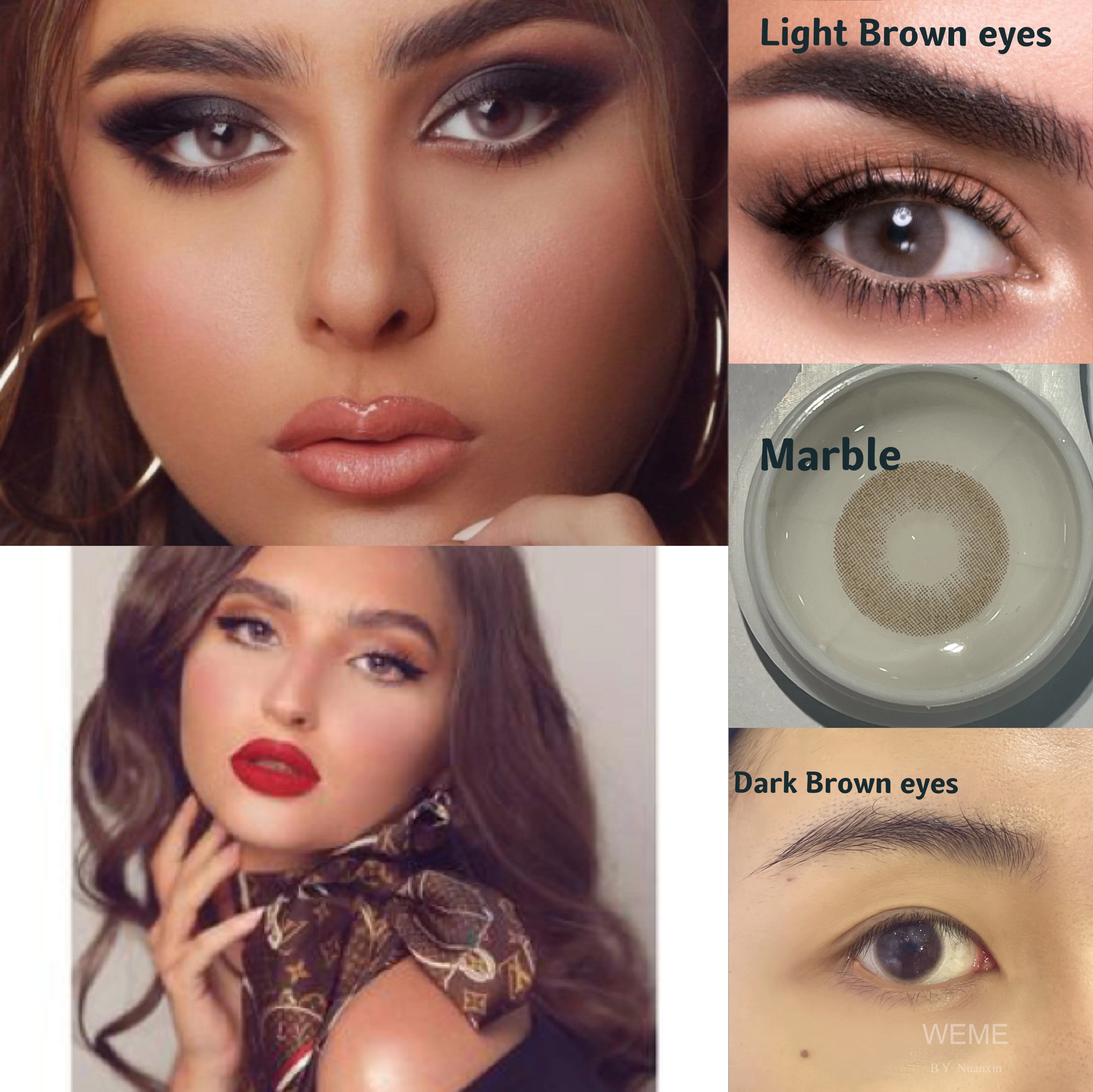 lenseme new color marble natural contact lenses wholesale color contact lenses