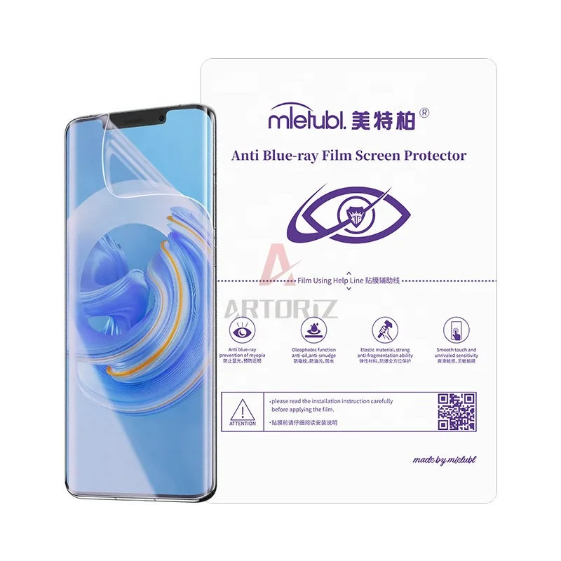 Hydrogel Film For Samsung Galaxy Note 20 Ultra 8 9 10 Plus M51 A52s A51 A71 S20 S21 Fe Anti Blue Light Screen ProtectorHydrogel