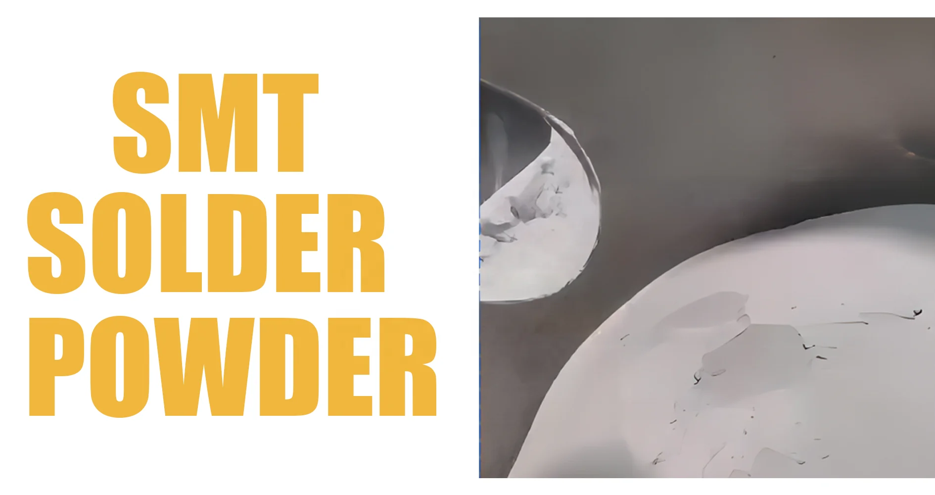 T5 SAC305 Solder Powder Sn96.5 Ag3 Cu0.5 HuaKe Factory Ultrafine Tin Powder Type 5 Assembly Powder For PCB/LED/SMD Solder Paste