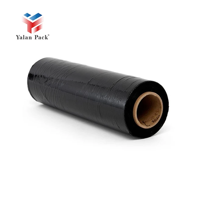 Factory Price Waterproof and Moisture-Proof Black Opaque Soft Plastic Wrap Film Stretch