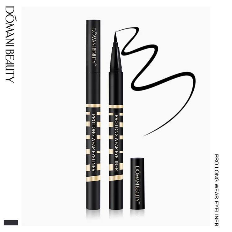 Domani Beauty Cosmetics Customized New Private Label Long Lasting Water Pencil Glue Makeup Magnetic Liquid Eye Liner Eyeliner