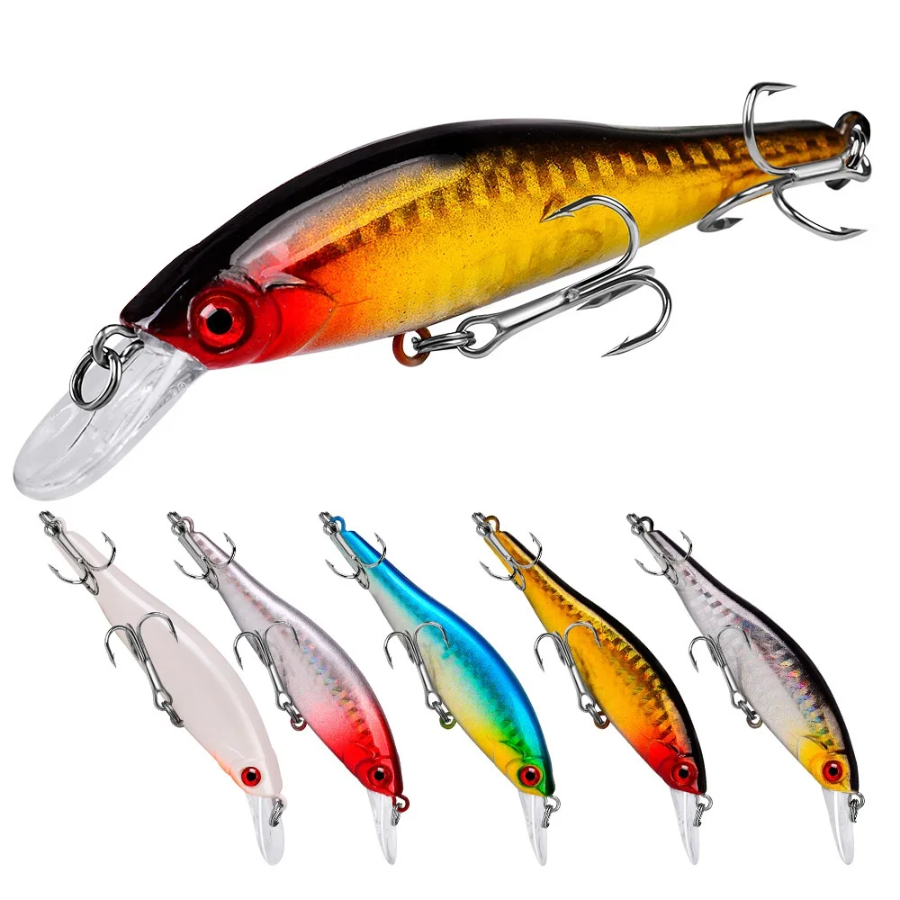  Рыболовная Приманка Minnow Lase жесткая искусственная приманка с объемными глазами 9 8 см/11 5 г для морской рыбалки
