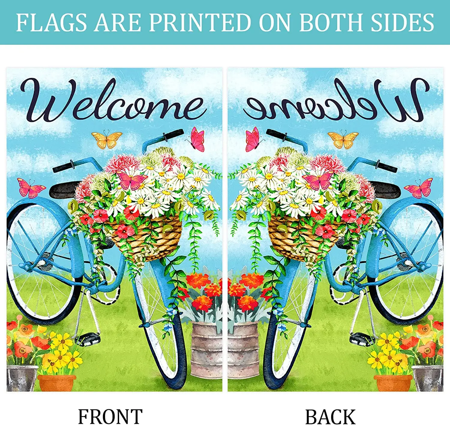 Show Your Love for Spring with Customizable Garden Flags