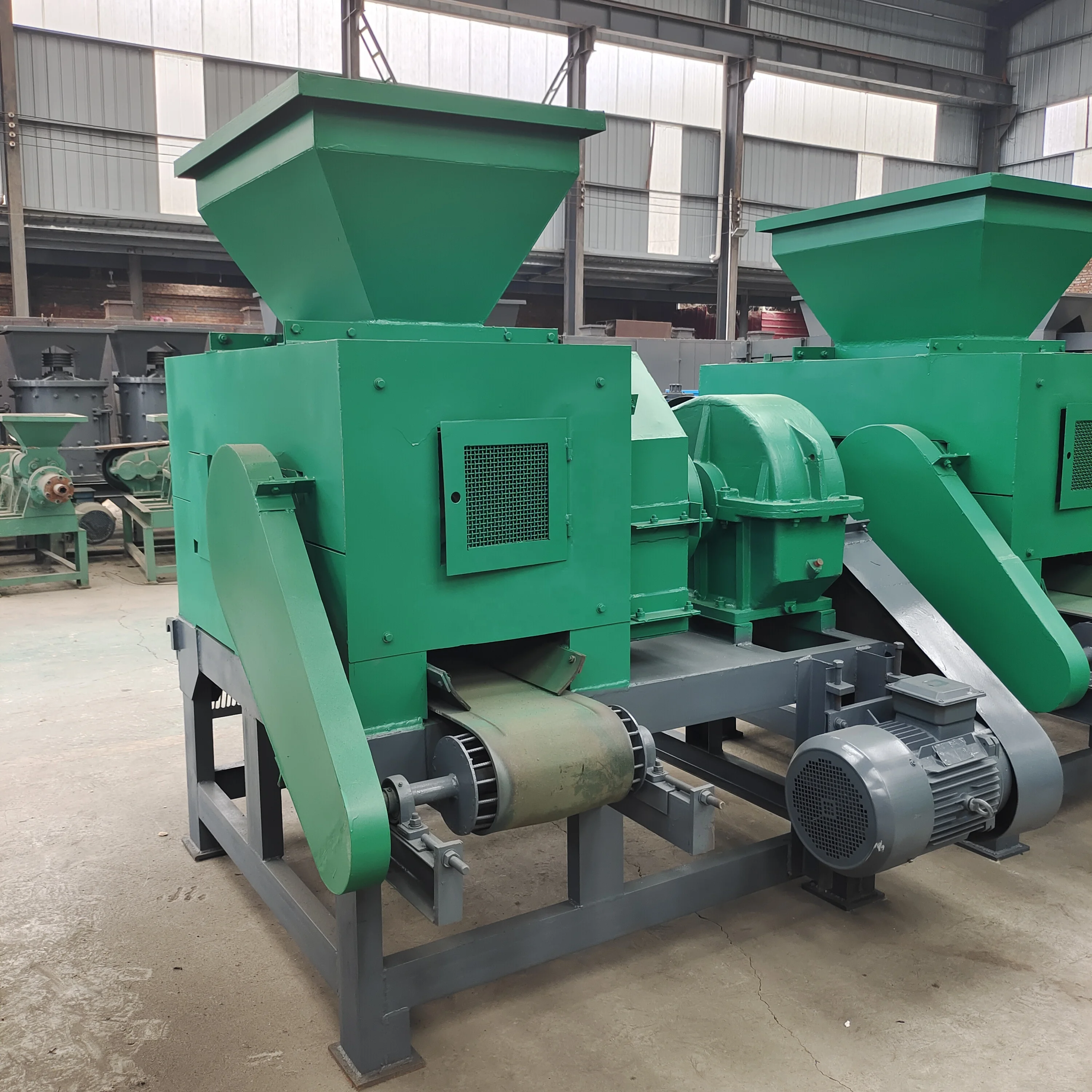 Charcoal Powder Briquette Making Machine Charcoal Ball Eggs Briquette Pressing Machine