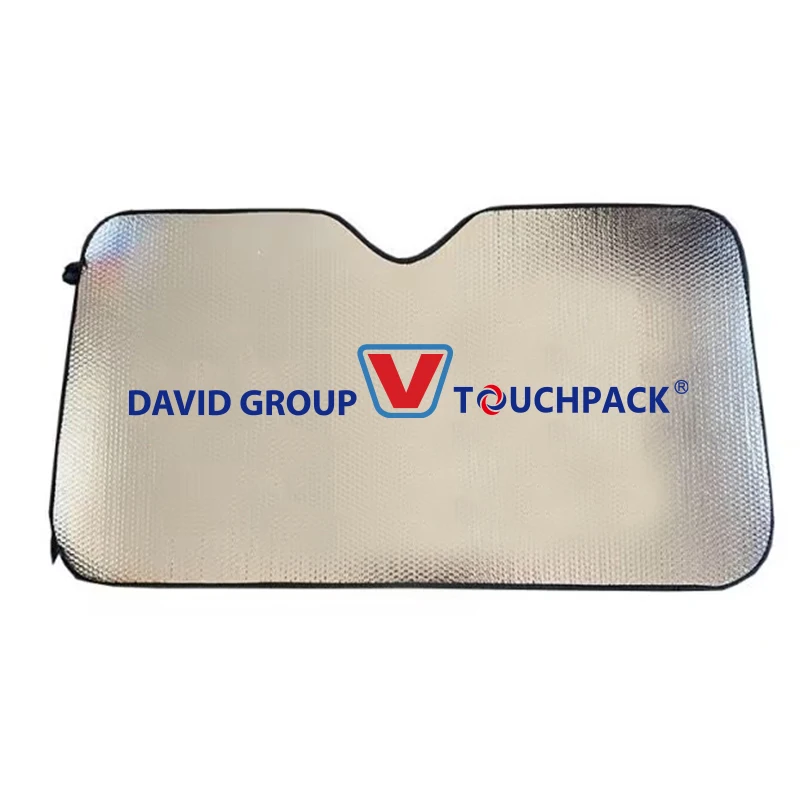 Promotional Printed Foldable Car Window Sunshade Cover Shield Front Windshield Car Sunshade