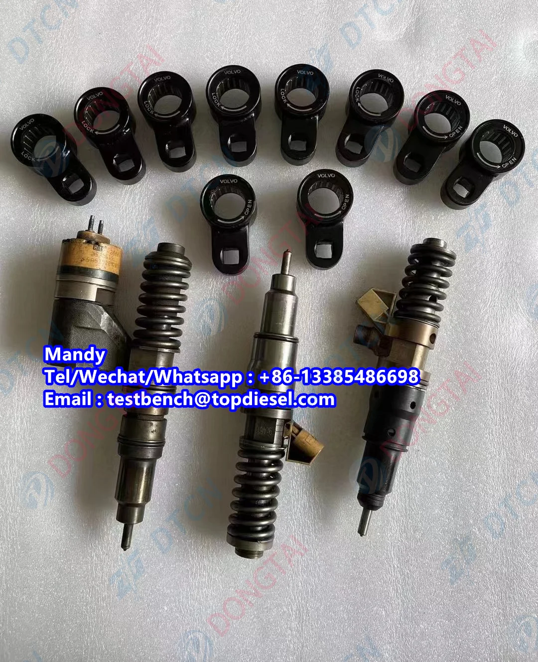 Reinforced Multi Needle Roller Quick Wrench for E1 E3 Injector Nozzle Nut Dismantling and Locking Tools for Nozzle Nut