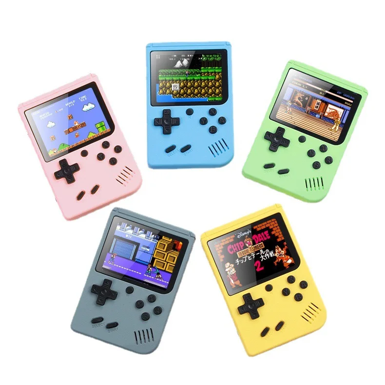 Mini Handheld Game Player 2.4 Inch Screen with 400 Classic Games Dual Players