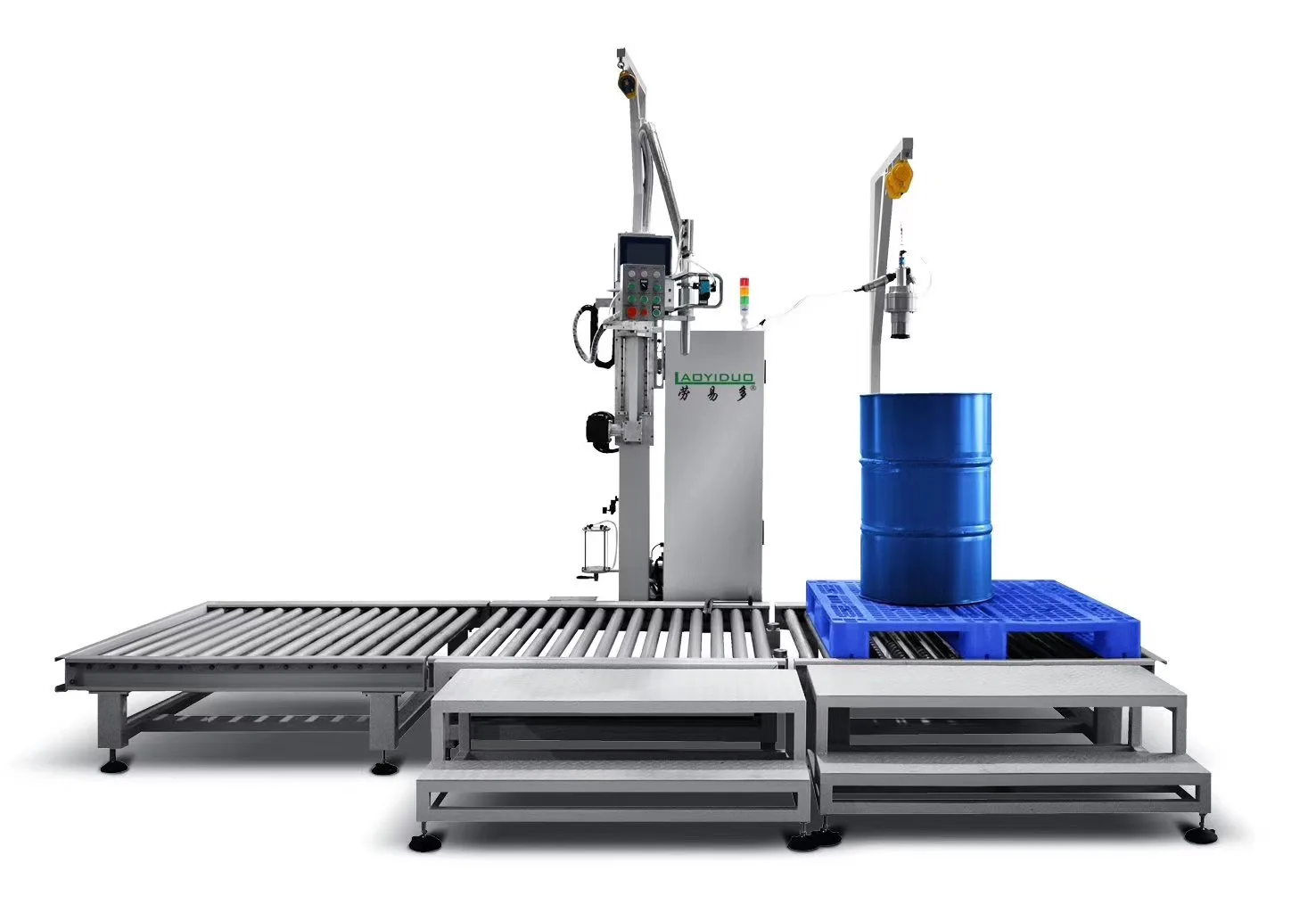 Bucket filling machine for 20L 200L 1000L Drum IBC container tank liquid Filling