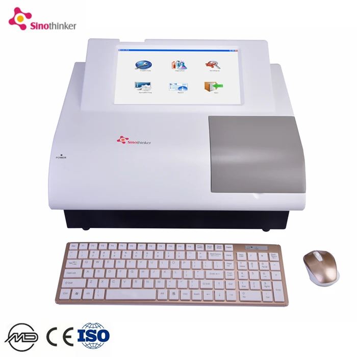 Microplate Prolactin Test Machine Built-In Computer Immunoassay System Clinical Touch Screen Elisa Reader