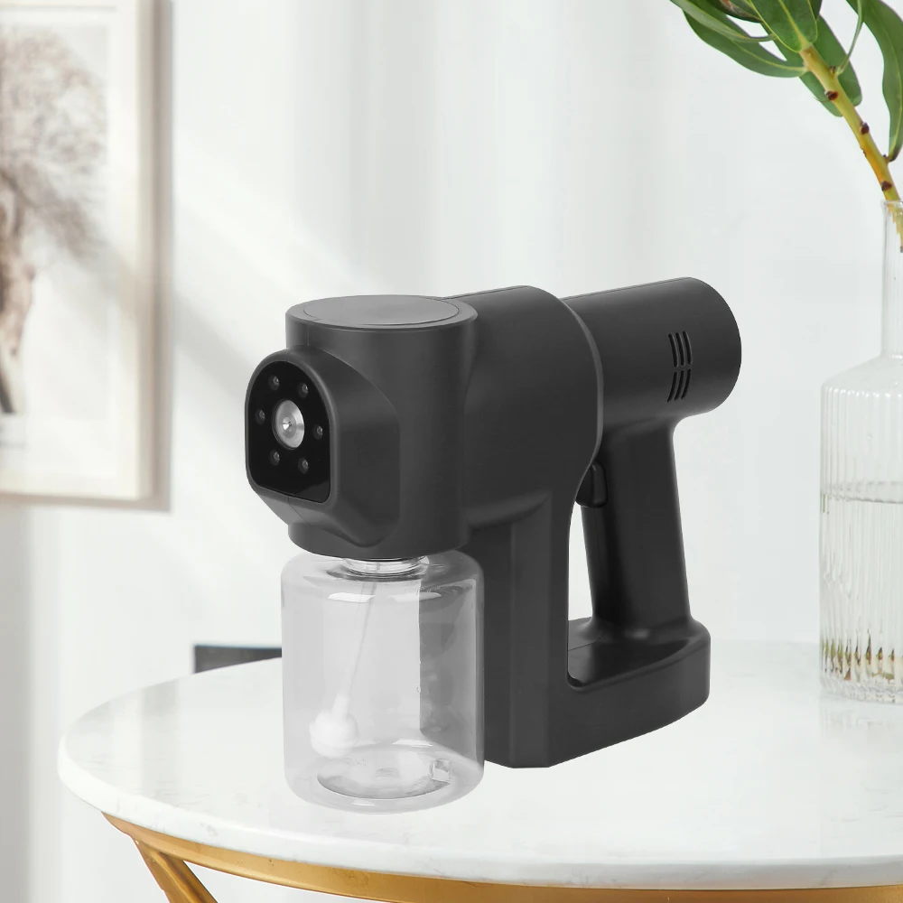 
Wireless Mini Portable Automatic Blue Light Disinfection Electric Nano Spray Gun 