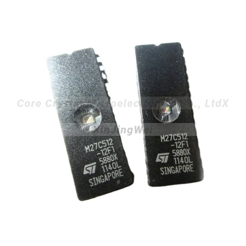 Electronic Components Eprom Programmer M27c512-12F1 Ic 512K Parallel 28Cdip Chip M27c512 eprom ic