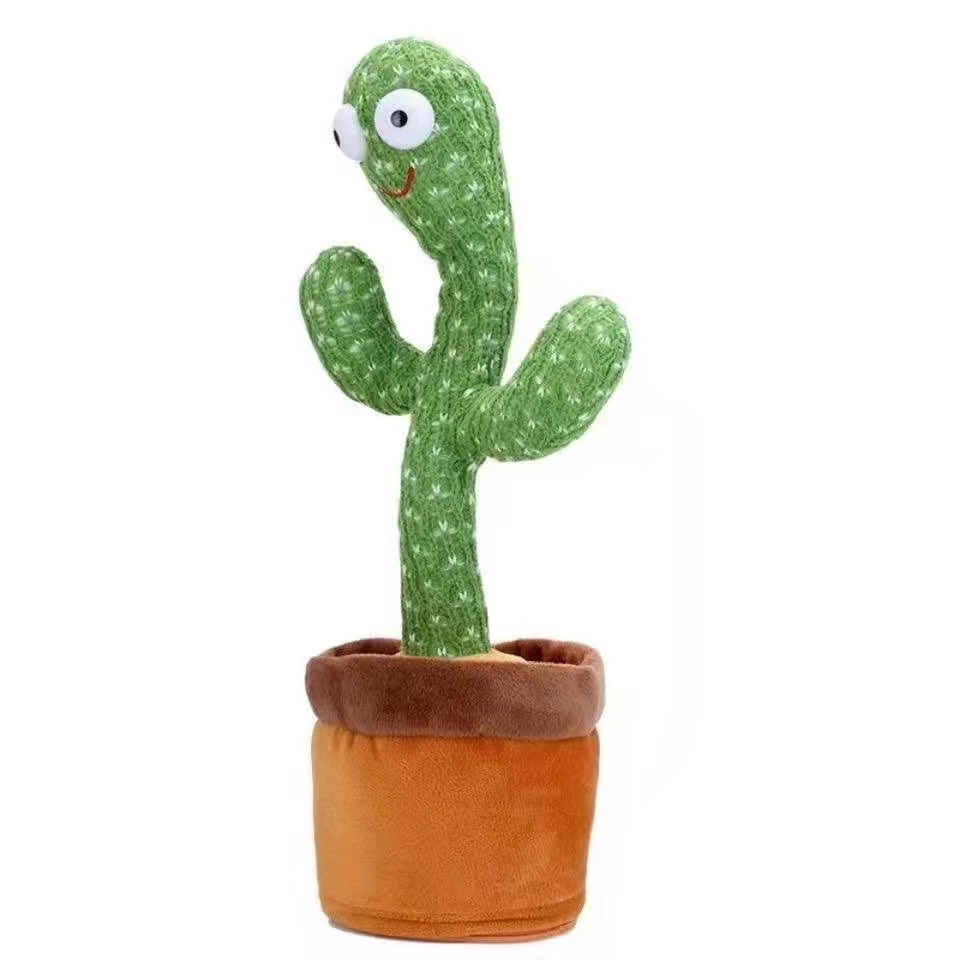 Wholesale Soft Plush Toys Electric Cactus Toy Singing Talking Dancing Cactus Dancing Vocal Cactus Toy
