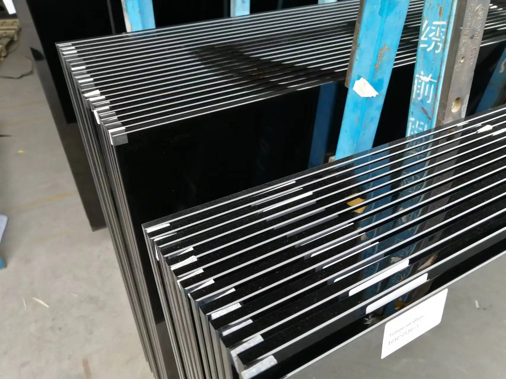 bathroom tempered glass sliding frameless shower glass door