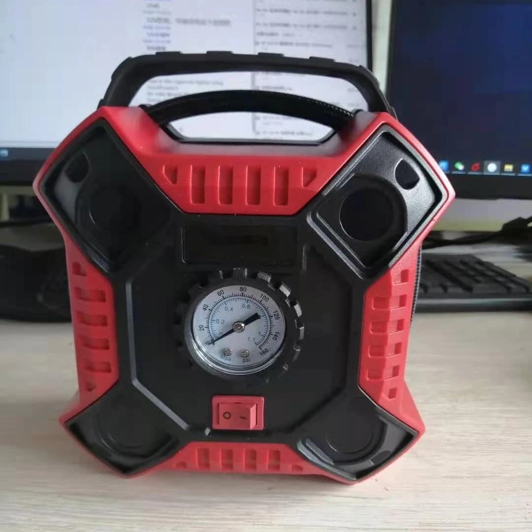 In Stock! 160PSI 12v Electric Car Air Compressor Car Motorcycle Bicycle Tire Inflators with LED light