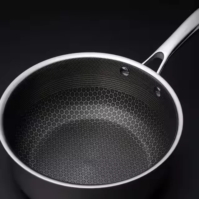 Non-stick iron wok pot 34cm pot chinese wok fry pan carbon steel wok pan