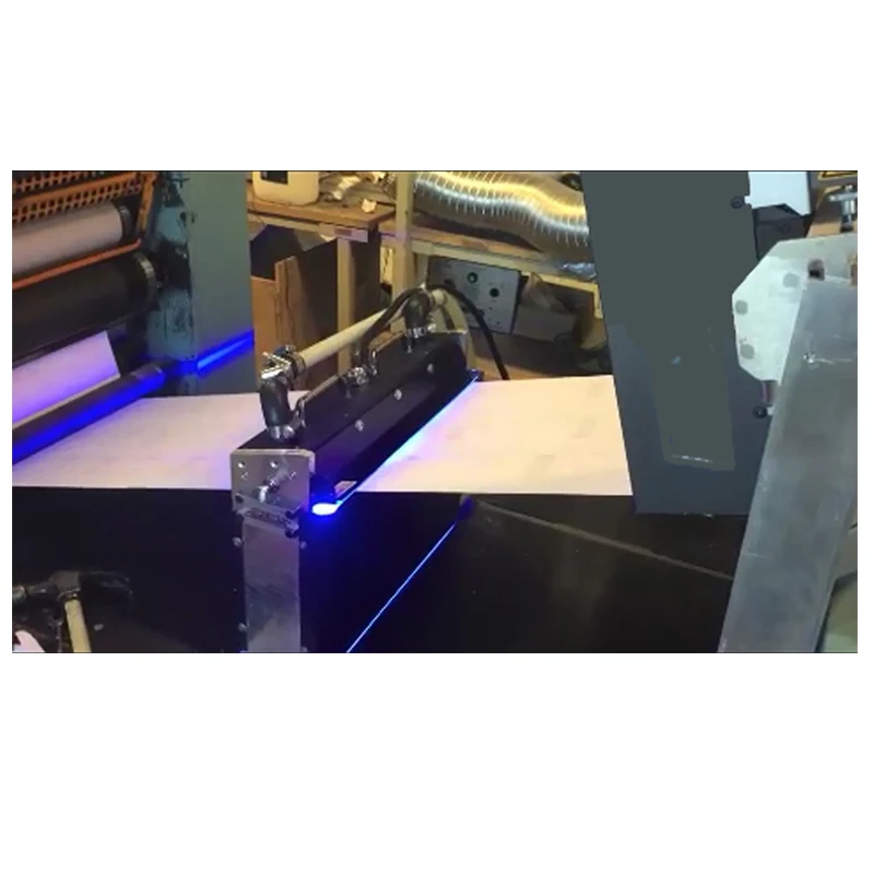 Water cooling 3000w light varnish system 395nm led curing machine uv ink flexo printing