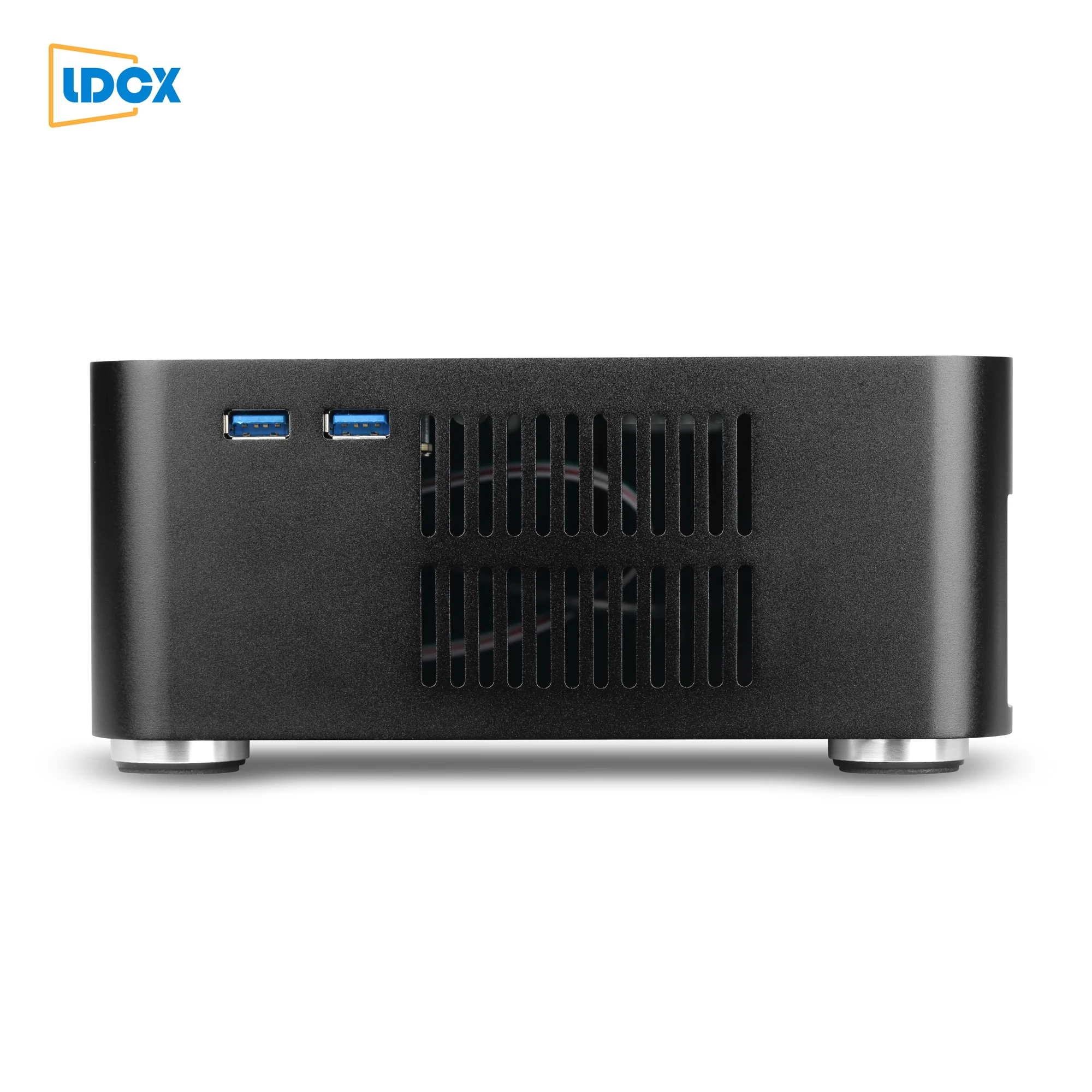 LDCX L80 USB3.0 полностью алюминиевый HTPC itx настраиваемый мини-чехол для