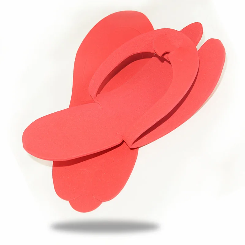 Wholesale EVA outsole material disposable slippers manicure slippers EVA hotel slippers indoor use flip flops