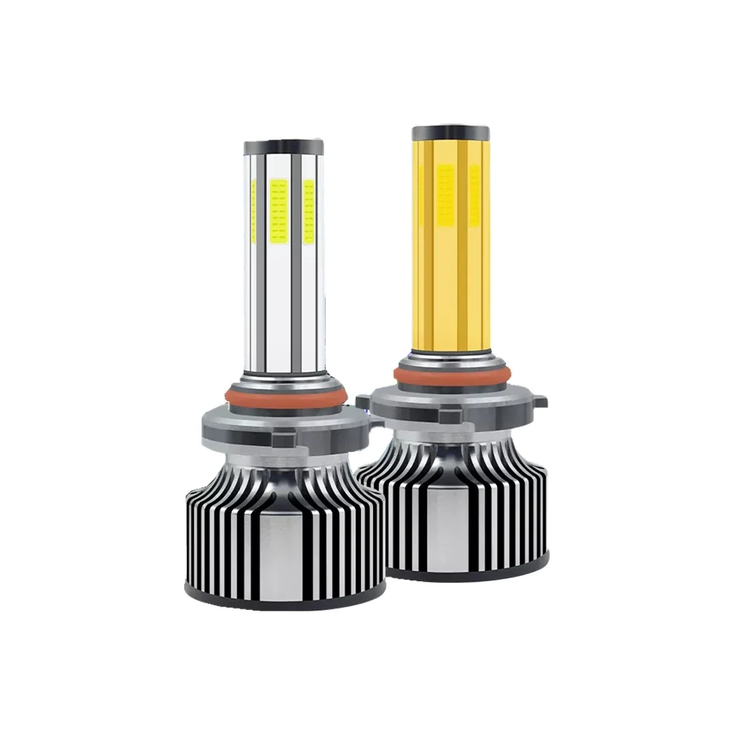 H1 H3 H7 H11 H13 Super Bright 9005 9007 880 DOB Led Chip N6 LED Headlights Auto Led Bulb 6 Sides Car LED Lamp