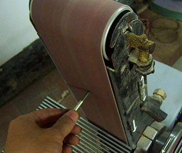 Aluminum Oxide abrasive X-wt cloth sanding belts for polishing metal wood surface