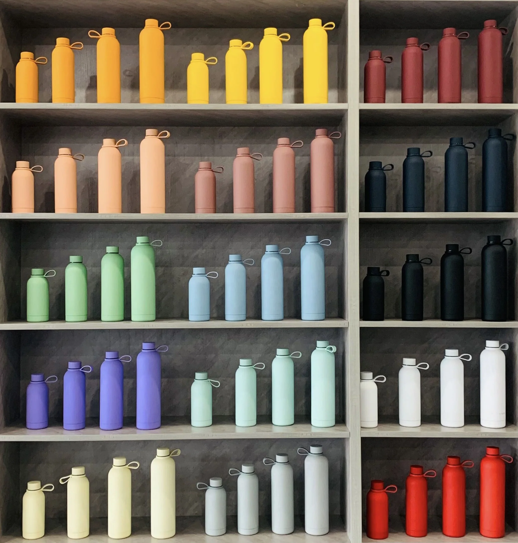 500ml Small Mouth Double Wall Vacuum Insulated Bottles Stainless Steel Sports Water Bottle