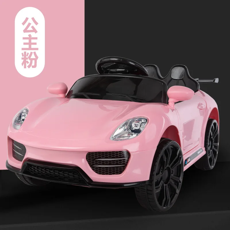 Motorized Rechargeable Wholesale Ride On Battery Operated Kids Baby Porschee Electronic Car For Kids Children Kids 2 Seats