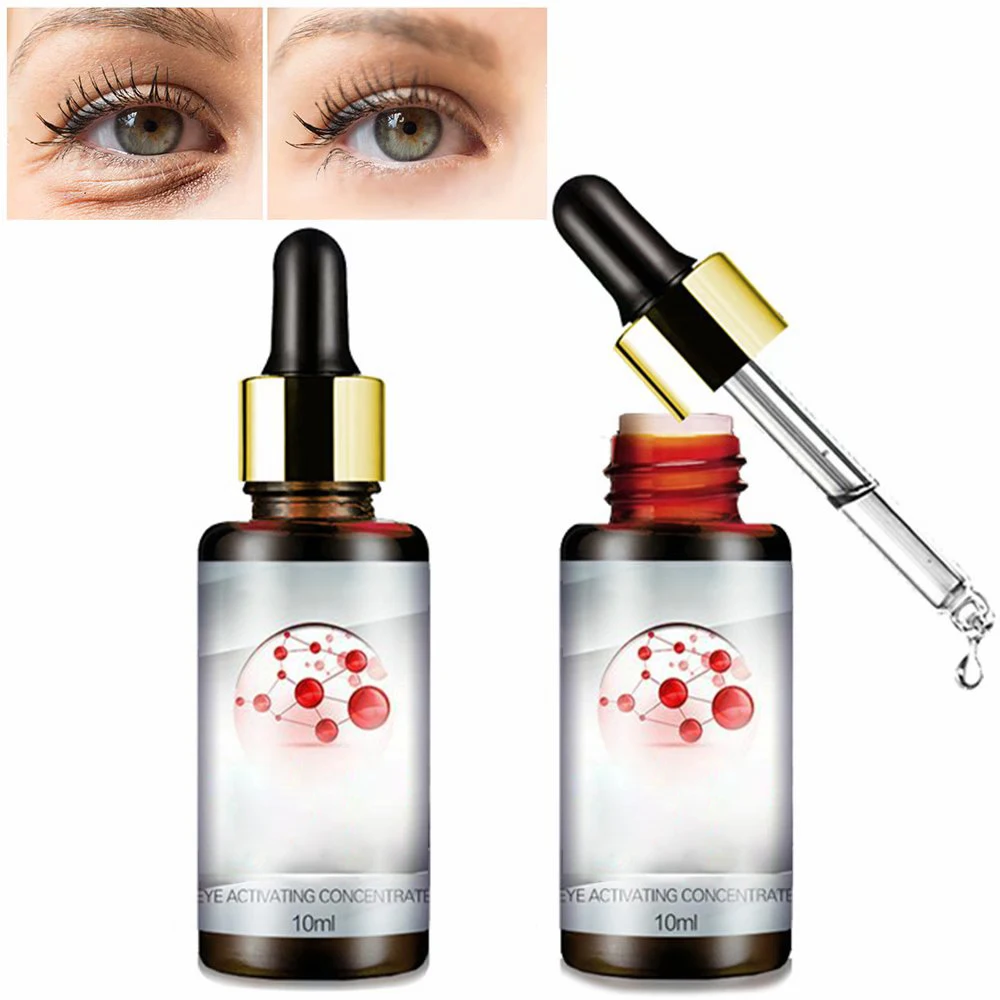 OEM ODM Supply Anti Wrinkle Dark Circles Puffiness Eye Serum For Cosmetic