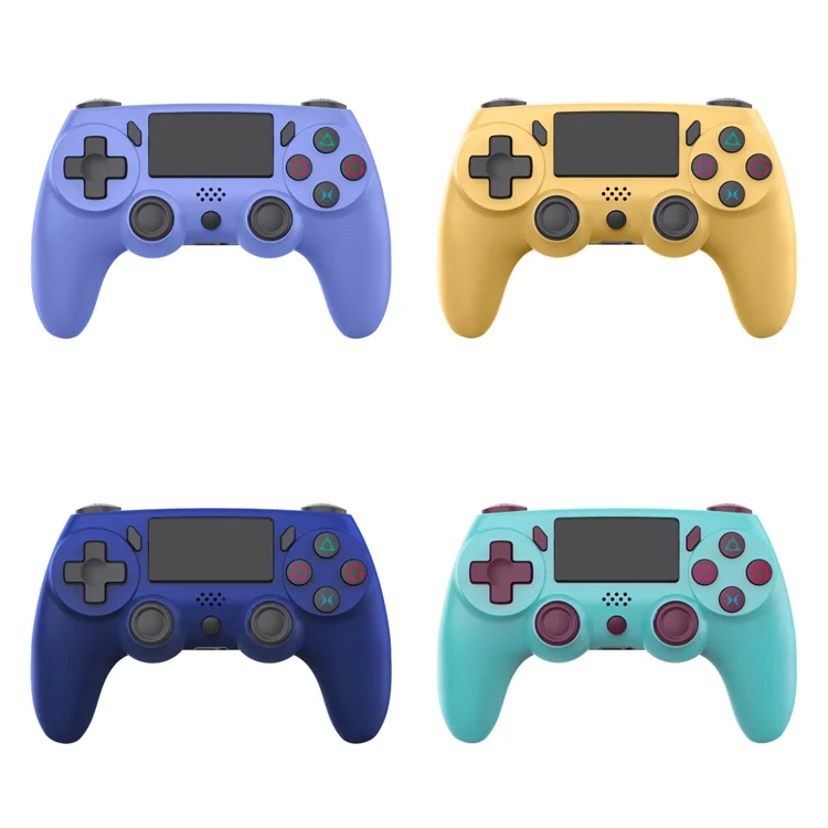 YLW Original Black BT Joysticks & Game Controllers Double Shock 4 PC Wireless Controller Gamepad For PS4 Controller
