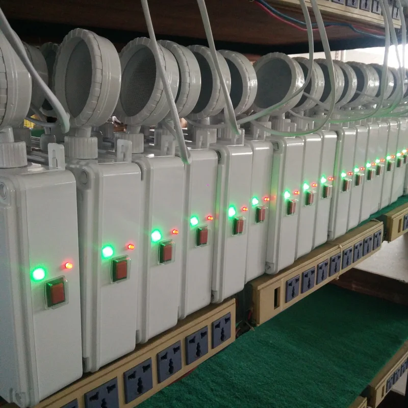 Long life high brightness waterproof IP65 dual head lights l2*5W 3 hrs led emergency charging light