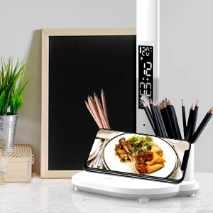 Gooseneck Hose Learning Lamp Of Factory Reading Light Study Desk Table Lamp Led With Night Light Lampe De Lecture Flexible null