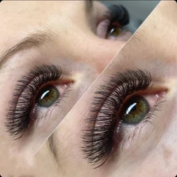 Cashmere handmade premade volume fans long stem 3d 4d 5d 6d C D curl 8-15mm premade fan eyelash extension 7d 8d 9d silk lashes