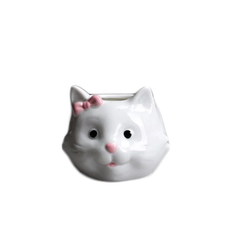 
Cute Ceramic Sheep Shape Succulent Pot Flower pots Artificial Planter Pot 