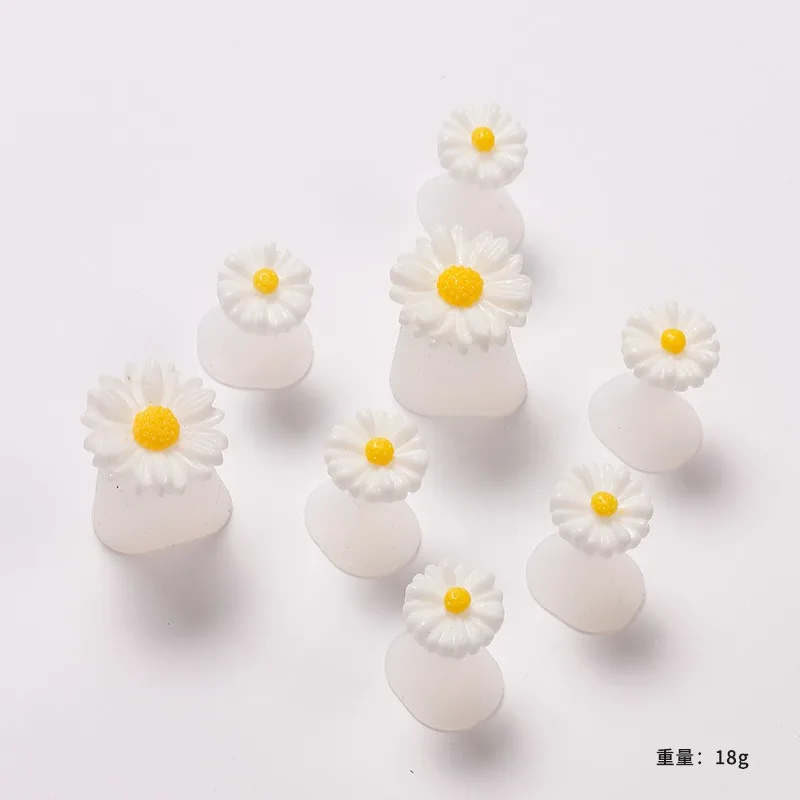 8 Pcs/pack Toe Separator Cute Soft Silicone Toes Lock Tools Daisy Heart Shaped Japanese Style Nail Toe Separator