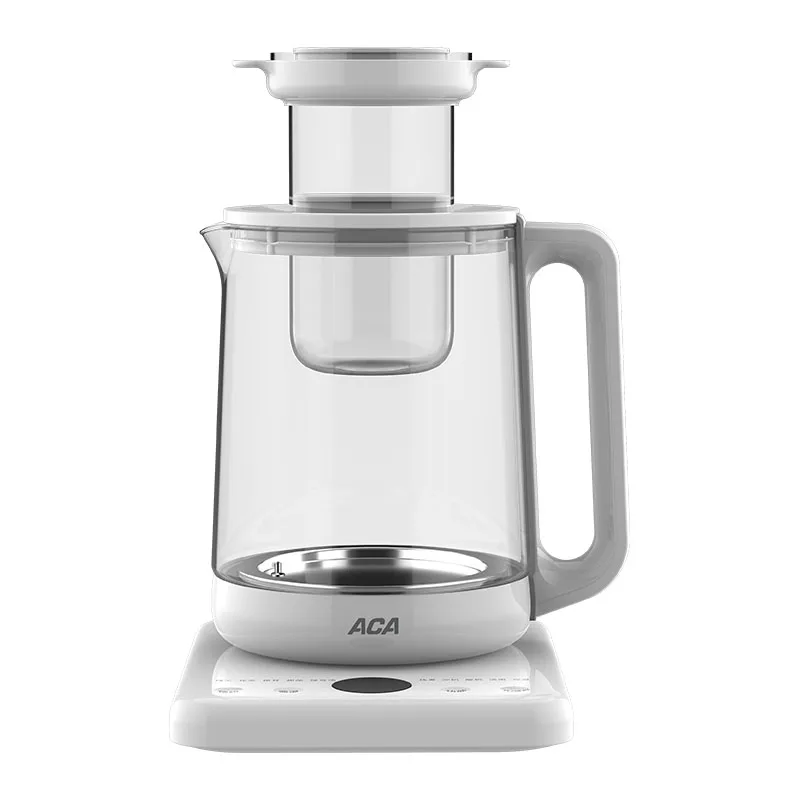 Keep warm function Adjustable temperature digital Glass Electric Kettle with tea filter