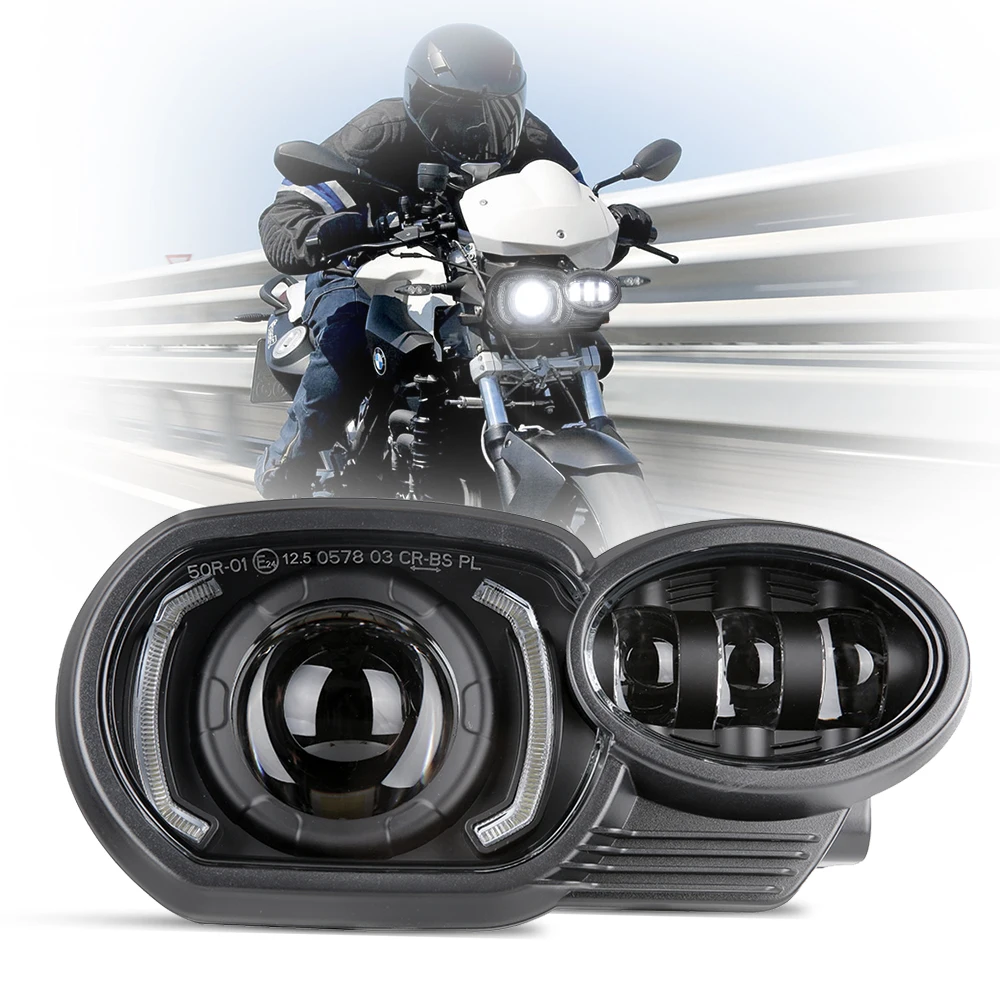 Motorcycle LED headlight for BMW K1200R 2005-2009 K1300R 2010-2013 Lighting Auxiliary Accessories