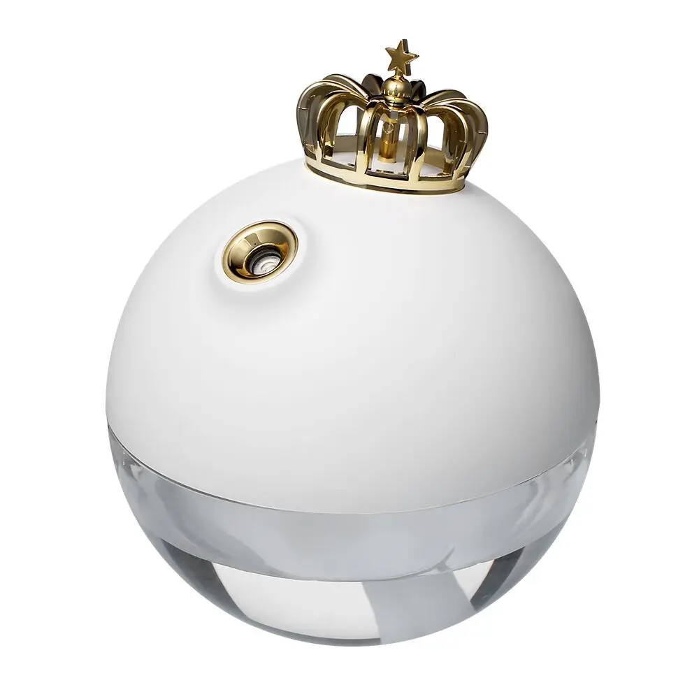 Crown humidifier mini usb desktop air atomizer small wireless humidifier girl heart creative gift