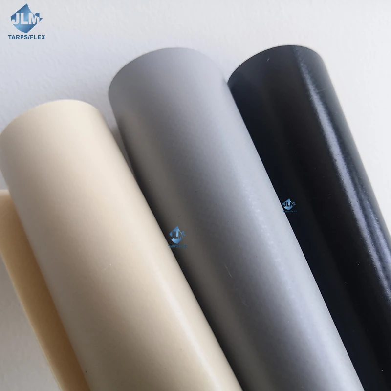 pvc flame retardant  tarpaulin mining industry ventilation duct fabric