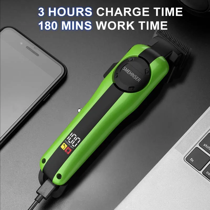 Cordless Hair Clipper Blade Sharpening Machines Grooming Trimmer Men Hair Clipper  For Men