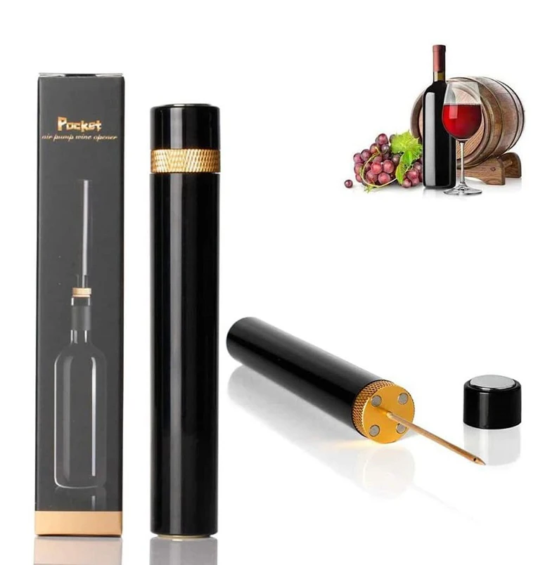 New Product Ideas 2022 Amazingly Simple Wine Opener Pressure Air Wine Pump Easy Cork Remover Corkscrew Top Seller in Amazon