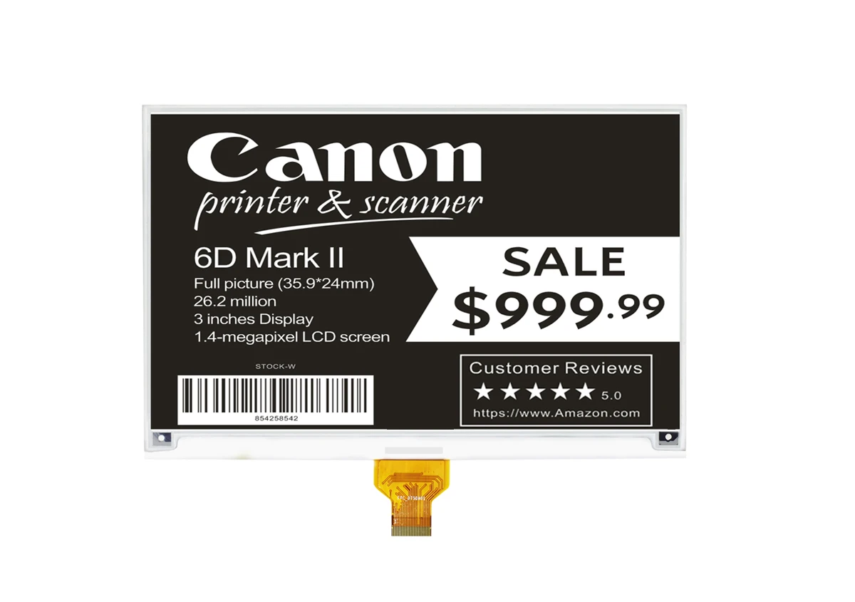 Wireless E Ink Display E Ink Screen Price Display E paper Screen