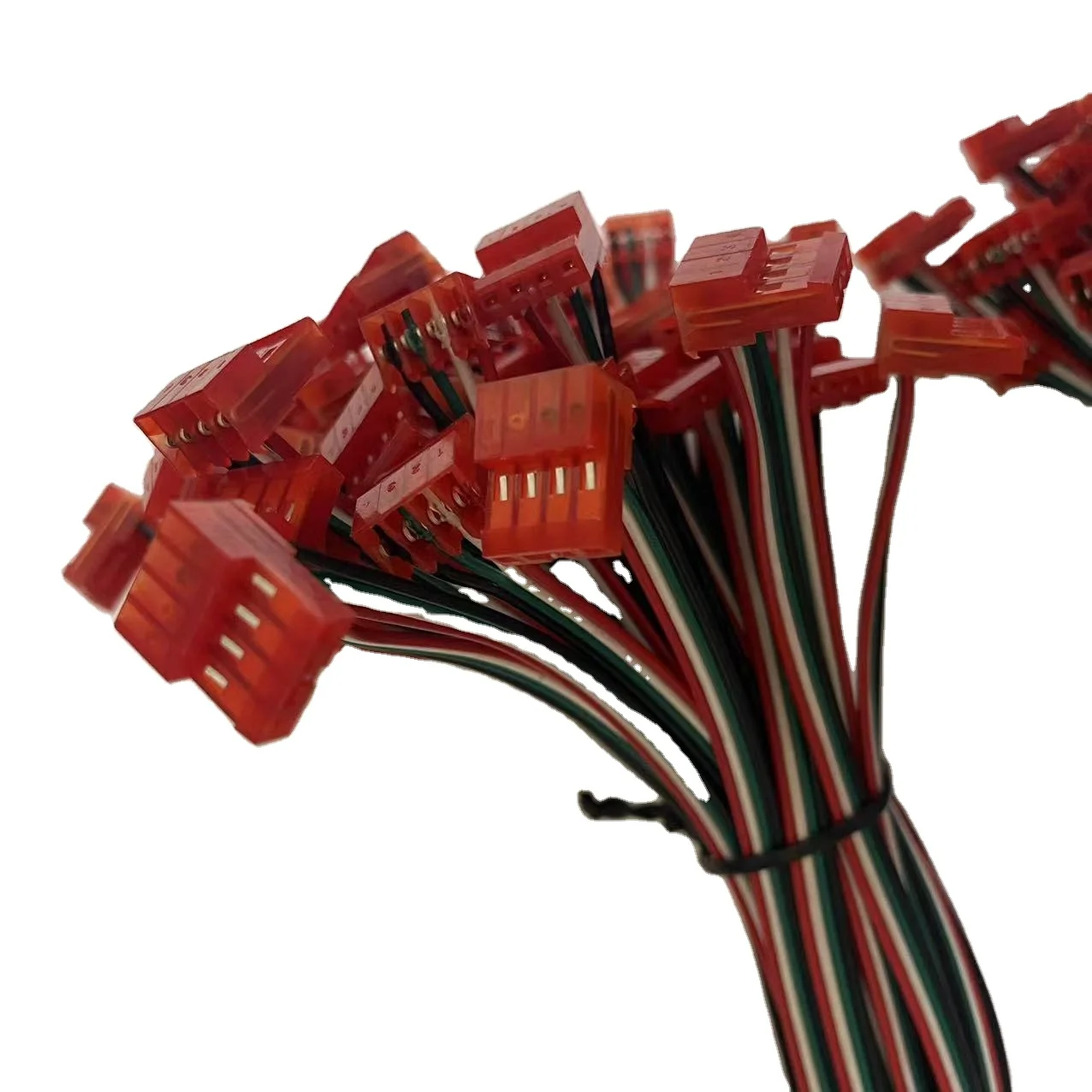 Custom PN TE  connectivity 3-640440-4 Connector Terminal Cable Assembly Wire Harness