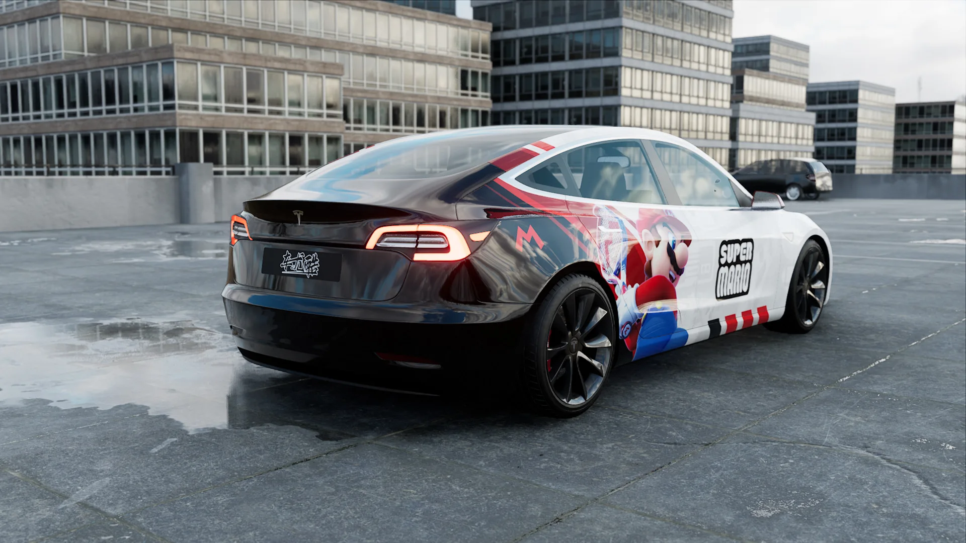 Hot Sale Outdoor Printing Stickers Custom Car Bumper Sticker For Car Vinyl Pvc Decal