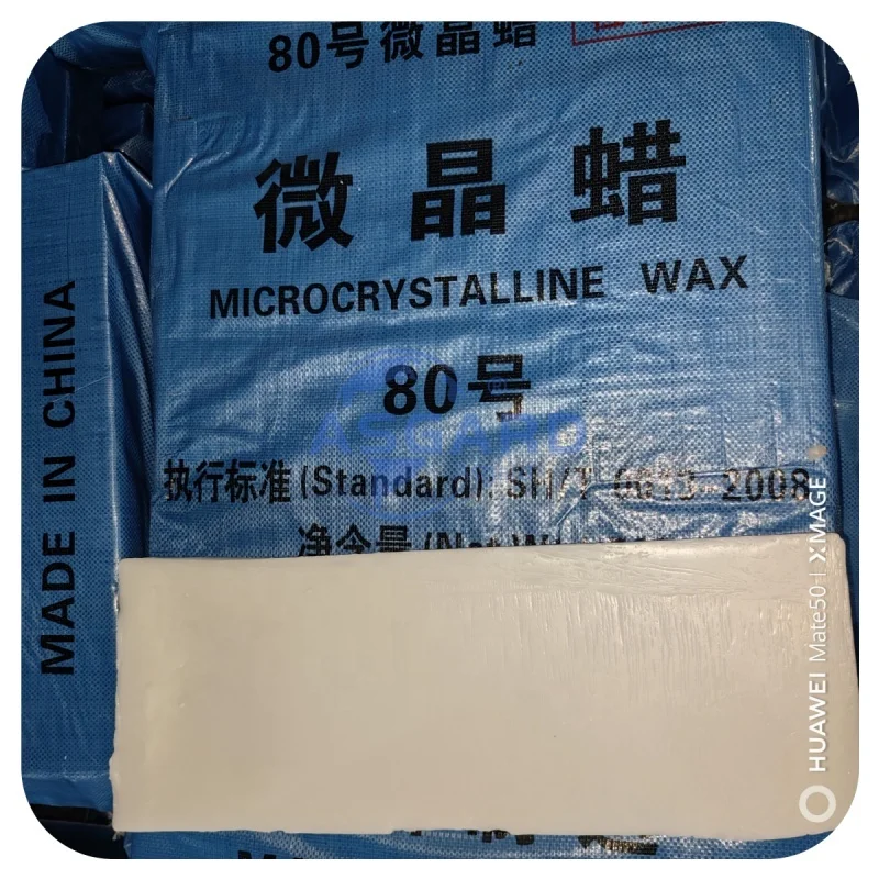 High Quality Cosmetic Grade Soft 70 75 80 Ceresin Wax For Cosmetics to Increase the Fluidity Microcrystalline Wax 160S 170S